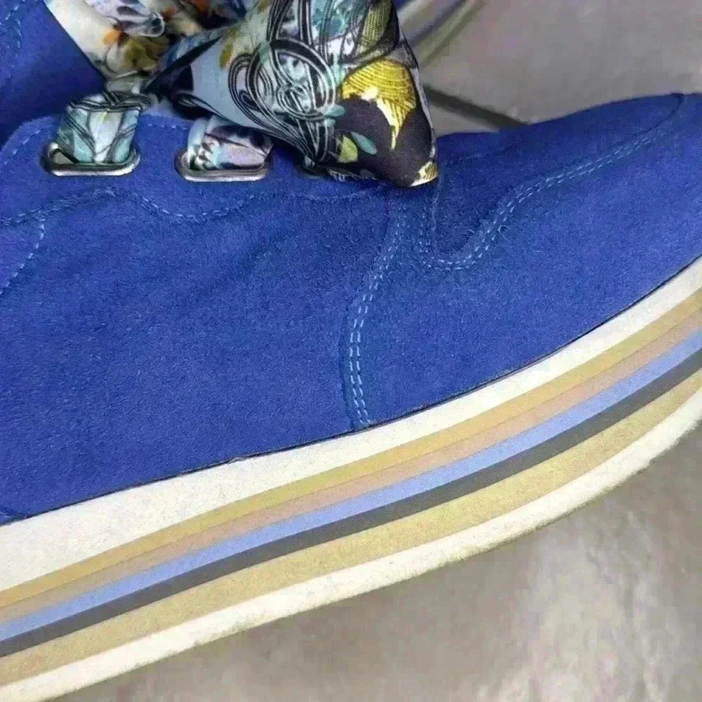 Girotti women’s sneaker blue EU 39/ US 8.5 - Picture 5 of 8